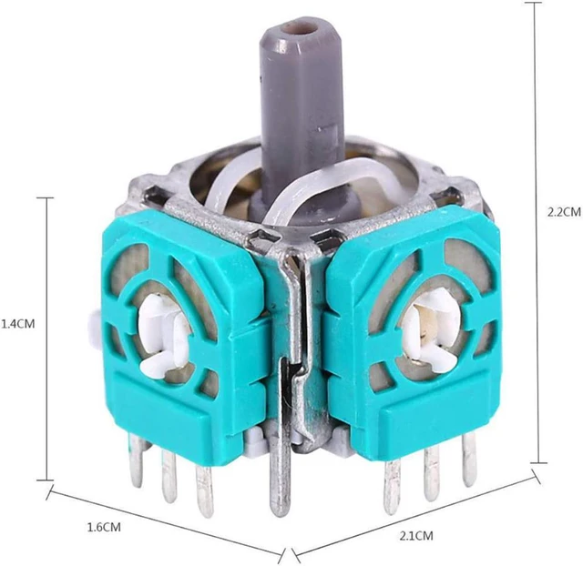 Alt view image 3 of 4 - 10 Pack 3D Joystick Axis Analog Sensor Analog Module Replacement for One Game Console Controller