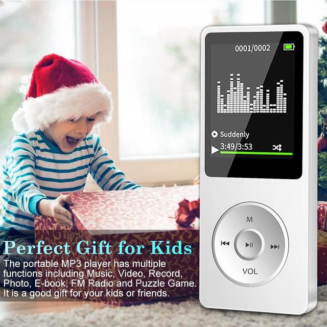 Alt view image 7 of 7 - NETVIP 32GB MP3 Player with Bluetooth, Portable HiFi Lossless Sound MP3 Music Player for Kids Multi-Functional Digital Media Player with Built-in Speaker/FM Radio/Voice Recorder/E-Book/Photo Viewer