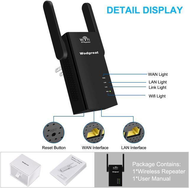 Alt view image 7 of 7 - WiFi Range Extender, WiFi Repeater Wireless Network Signal Superboost, Mini Router Signal Blast, 300Mbps New Long Range WiFi Extension for Whole Home Coverage