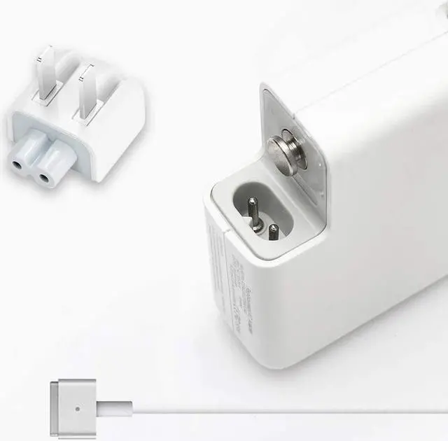 Alt view image 2 of 6 - TROPRO Compatible With MacBook Pro Charger, Replacement 45W Magnetic 2 Power Adapter Connector PD Power Delivery Fast Charging, Mains Adapter Plug for Mac Book 15 & 17 inch A1424 A1398