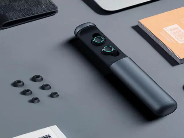 Alt view image 7 of 7 - Bluetooth 5.0 Headset with Battery Charger Wireless In-Ear Ture Wireless Earphone Mini Capsule New Noise Reduction earbuds