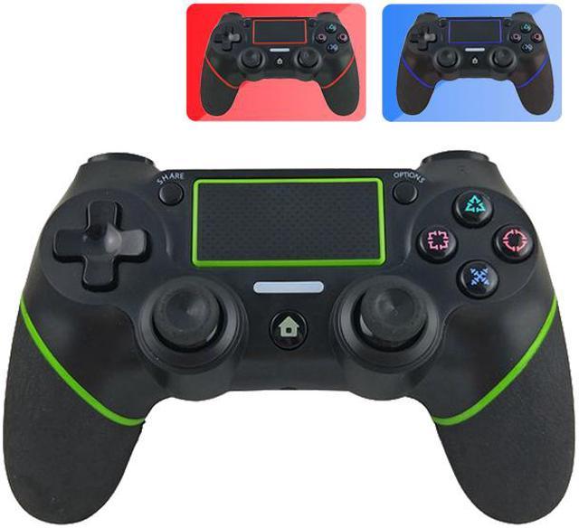 Wireless PS4 Controller for Sony Joystick Playstation with 4 4, Playstation Gyro/HD DualShock Gamepad Controller for Game Vibration/Touch 4/Pro/Slim Panel/LED Indicator Remote Dual