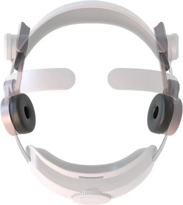 Alt view image 5 of 7 - Oculus Quest 2 Head Strap and Sound earmuffs, Adjustable Elite Strap and A Enhancing Sound Solution for Oculus Quest 2, Enhanced Support and Reduce Head Pressure Comfortable Touch in VR