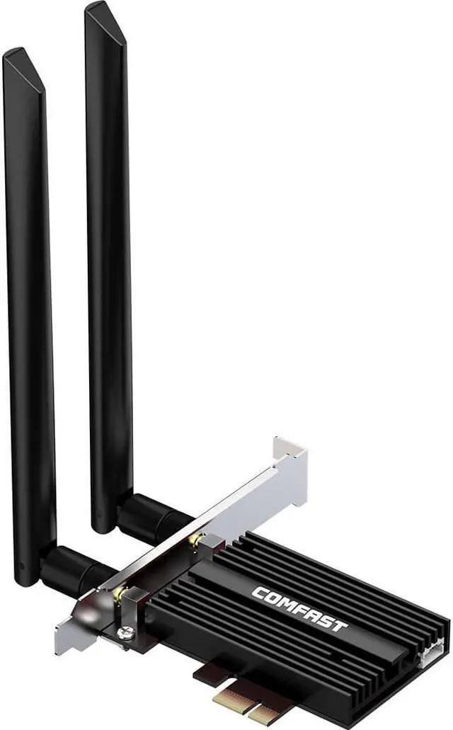 Main image of TROPRO PCIe WiFi 6 Card Bluetooth 5.1 AX 3000 Mbps AX200 Dual Band 5.GHz/2.4GHz PCI-E Wireless WiFi Network Adapter Card for Desktop Windows 10 64-bit