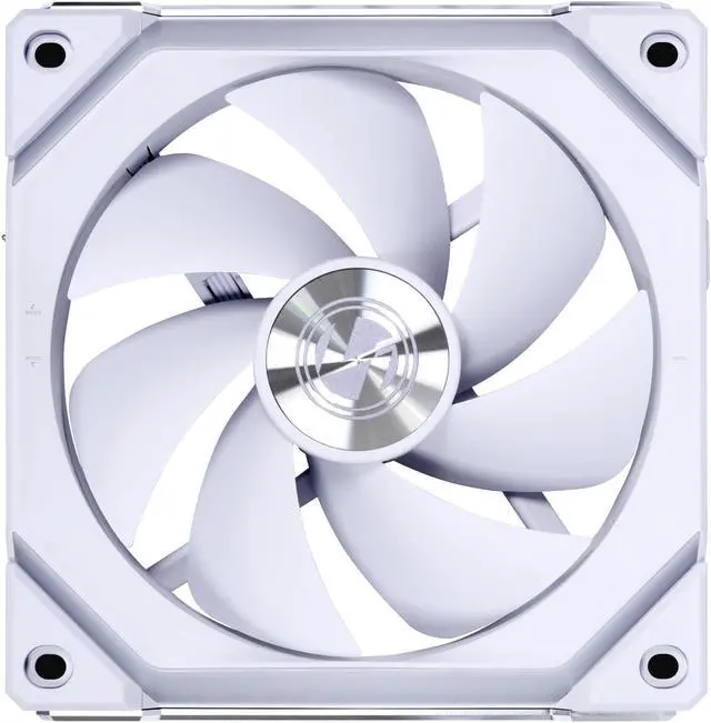 Alt view image 6 of 7 - Lian Li UNI Fan SL120-V2 3 Pack White-with Controller and Extension (ARGB 120mm LED PWM Daisy-Chain) UF-SL120-V2-3B PC Cooling Computer ARGB Case Fans Heatsink Cooler