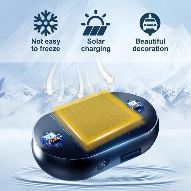 Alt view image 2 of 7 - Antifreeze Electromagnetic Car Snow Removal Device, Electromagnetic Snow Removal, Electromagnetic Wave Anti Freezing and Snow Removal Device, Portable Vehicle Microwave Deicing Instrument(2Pcs)