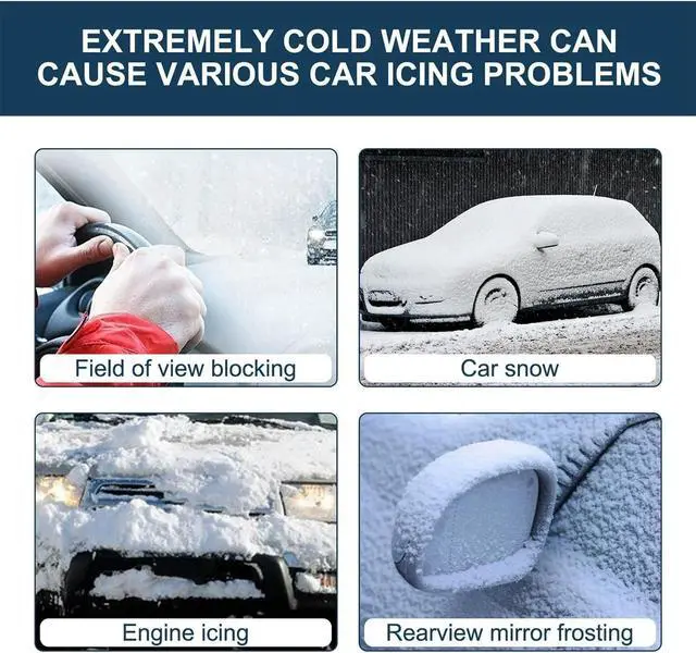 Alt view image 6 of 7 - Antifreeze Electromagnetic Car Snow Removal Device, Electromagnetic Snow Removal, Electromagnetic Wave Anti Freezing and Snow Removal Device, Portable Vehicle Microwave Deicing Instrument(2Pcs)