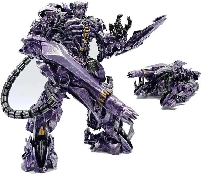 Deformation Toys, Autobots Toys, Shockwave Action Figure Cybertron Tank Model Robot KO Version, 7.87inch