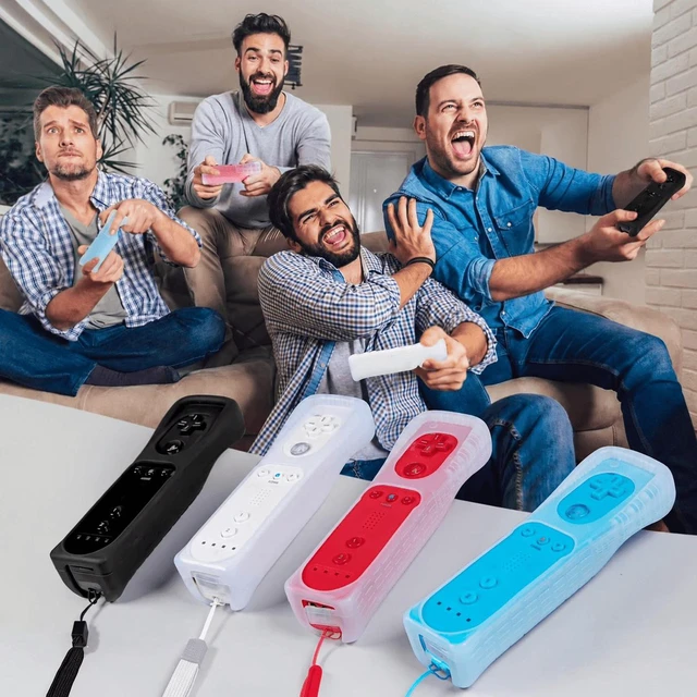 Alt view image 3 of 7 - PORTHOLIC Wii Remote Controller, 2 Packs Wii Wireless Controller Compatible with Nintend Wii Wii U Console