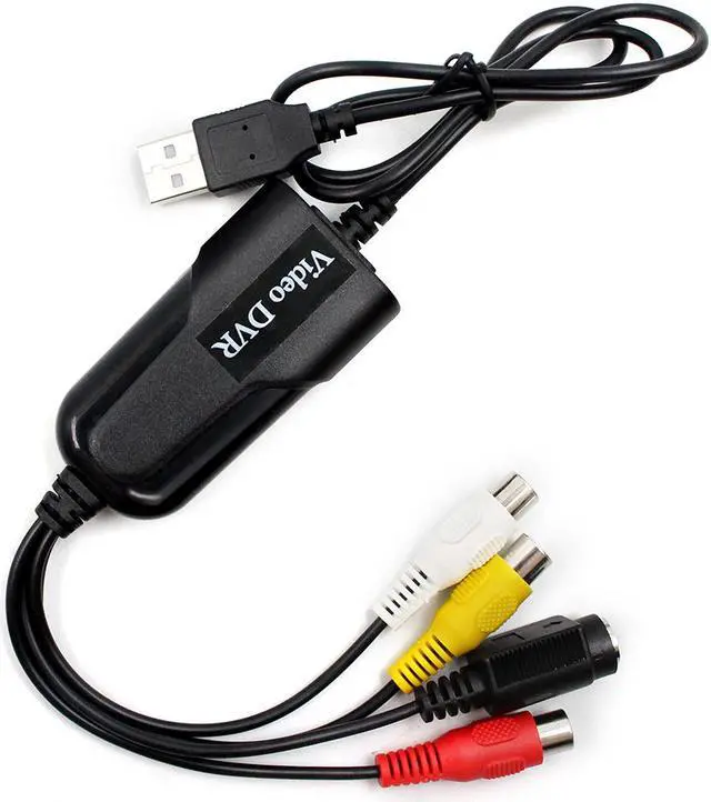 Alt view image 4 of 6 - USB 2.0 Video Audio Capture Card - S Video / Composite to USB Transfer Cable Converter Adapter for Windows 10 / 8 / 7 / Vista / XP