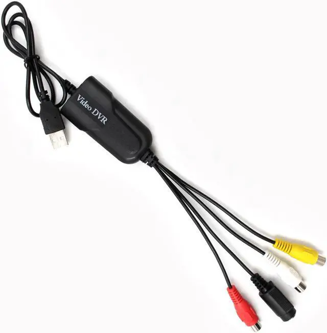 Alt view image 5 of 6 - USB 2.0 Video Audio Capture Card - S Video / Composite to USB Transfer Cable Converter Adapter for Windows 10 / 8 / 7 / Vista / XP