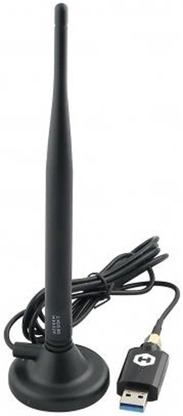 Alt view image 3 of 6 - Hiro Network H50355 AC1200 Dual-Band 802.11ac 5G 867Mbps WiFi USB Network Adapter