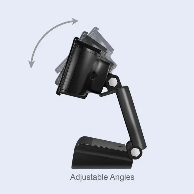 Alt view image 6 of 20 - Adesso CyberTrack H5 CyberTrack H5 1080p HD USB Auto Focus Webcam with Built-In Dual Microphone
