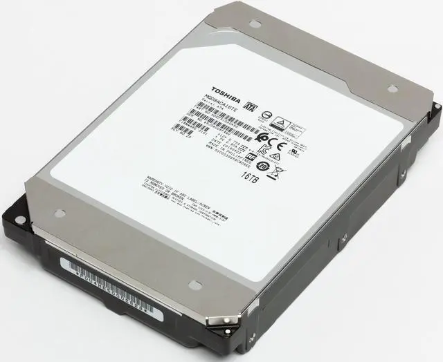 Alt view image 5 of 20 - Toshiba 16TB Enterprise HDD SATA 6.0Gb/s 512e 7200 RPM 512MB Cache 3.5" Internal Hard Drive MG08ACA16TE