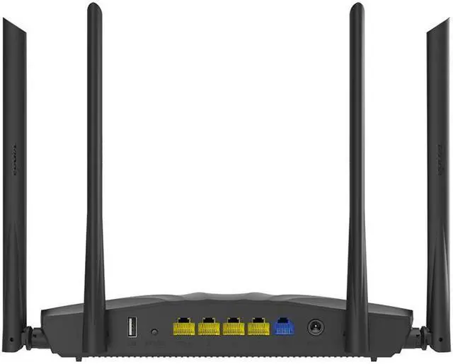 Alt view image 3 of 13 - Tenda Network AC19 AC2100 Dual Band Gigabit WiFi Router 5GHz 24GHz