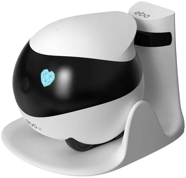 Alt view image 2 of 5 - Enabot Ebo Pro Familybot Security Surveillance Robots, Smart Pet Camera, IP Camera, Petpal Live Video, Pets Companion (Ebo SE)