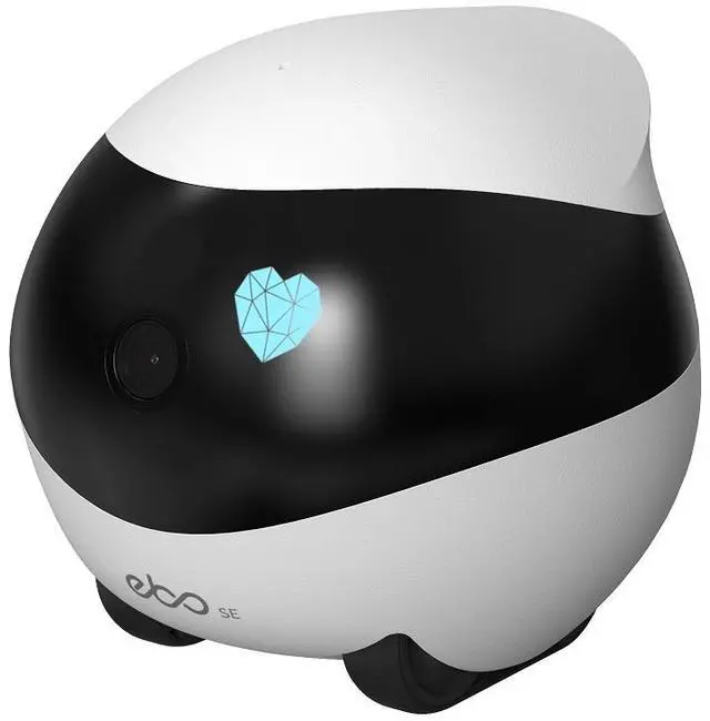 Alt view image 3 of 5 - Enabot Ebo Pro Familybot Security Surveillance Robots, Smart Pet Camera, IP Camera, Petpal Live Video, Pets Companion (Ebo SE)