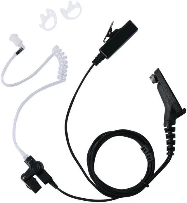 Main image of 2 Wire Surveillance Kit Eeapiece Headset for Motorola MTP850 MOTOTRBO XPR6550 XPR7550 XPR7580 XPR7380 APX6000 APX4000 XPR7350 APX7000 XPR6350 Walkie Talkie 2 Way Radio