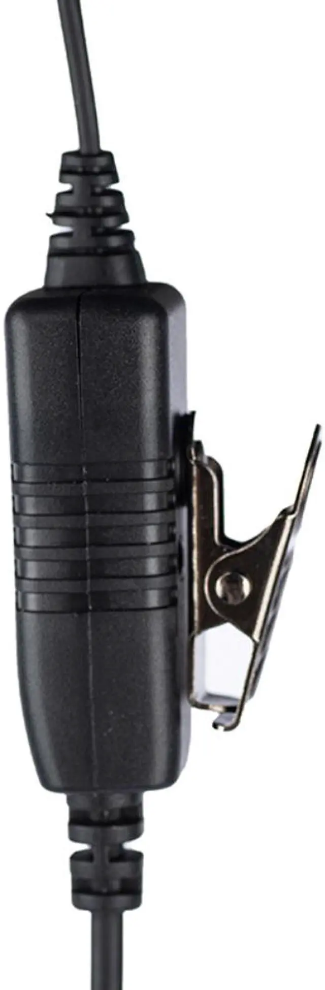 Alt view image 2 of 5 - D Shape Earpiece Headset Mic PTT for Motorola XPR3300e XPR3300 XPR3500 XPR3500e XPR3000 walkie Talkie 2 Way Radio