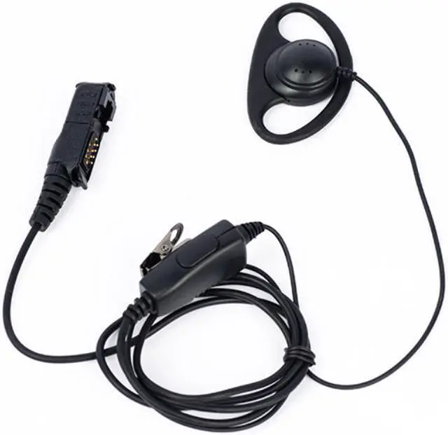 Main image of D Shape Earpiece Headset Mic PTT for Motorola XPR3300e XPR3300 XPR3500 XPR3500e XPR3000 walkie Talkie 2 Way Radio
