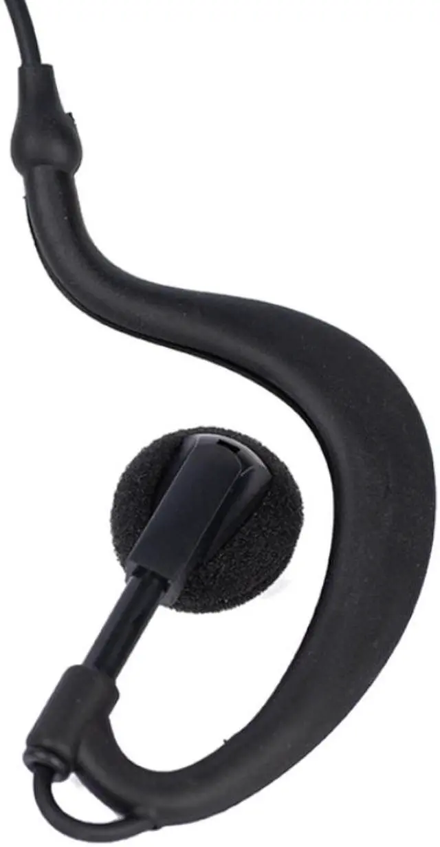 Alt view image 2 of 6 - G Shape Earpiece Headset Mic PTT for Motorola XPR3500 XPR3000 XPR3300 XPR3300e XPR3500e Mototrbo Walkie Talkie 2 way Radio(10 PACK)