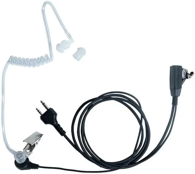 Alt view image 2 of 7 - TDYU Midland Walkie Talkie Headset ,Covert Acoustic Tube Walkie Talkies Earpiece Headsets with PTT Mic for Midland GXT1000VP4 LXT500VP3 GXT1050VP4 GXT1000XB(2 pack)