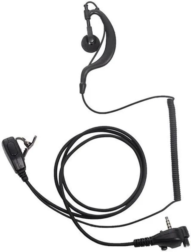 Main image of TDYU G Shape Earpiece Headset with PTT Mic for Motorola Yaesu Vertex Standard Radio VX-261 EVX-261 VX-230 VX-231 VX-298 VX-350 VX-351 VX-180 EVX-531 Walkie Talkie 2 Way Radio