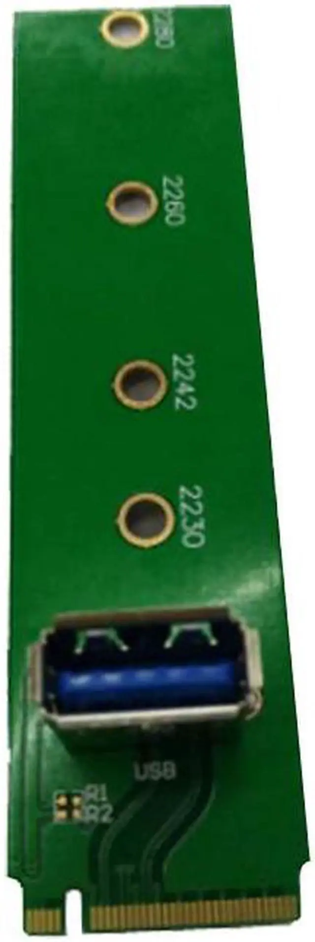 Alt view image 3 of 6 - Arrivals Mining Machine Special-Purpose M.2 NGFF to PCI-E PCIe Channel USB3.0 Adapter M2 to USB 3.0 Riser Card for BTC Miner