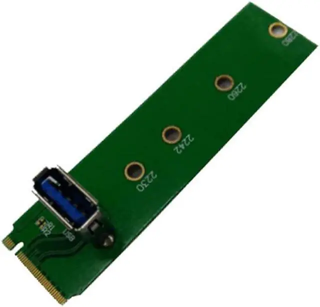 Alt view image 2 of 6 - Arrivals Mining Machine Special-Purpose M.2 NGFF to PCI-E PCIe Channel USB3.0 Adapter M2 to USB 3.0 Riser Card for BTC Miner