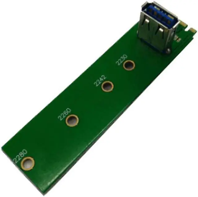 Alt view image 4 of 6 - Arrivals Mining Machine Special-Purpose M.2 NGFF to PCI-E PCIe Channel USB3.0 Adapter M2 to USB 3.0 Riser Card for BTC Miner