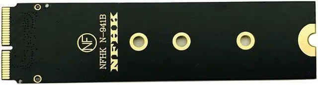 Alt view image 6 of 6 - M2 PCIE NVME SSD M.2 nVME SSD Adapter Card for Upgrade 2013-2015 Year Macs(Not Fit Early 2013 MacBook Pro)for Apple SSD Adapter