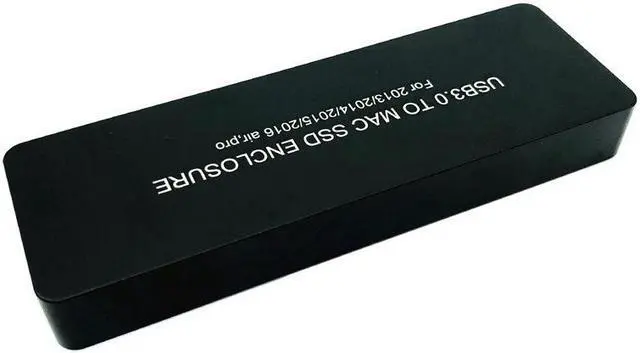 Alt view image 3 of 6 - SSD Enclosure for Macbook (2013 2014 2015 2016) USB 3.0 to SSD Adapter with Case SSD Reader for Macbook Air Pro Retina Enclosure