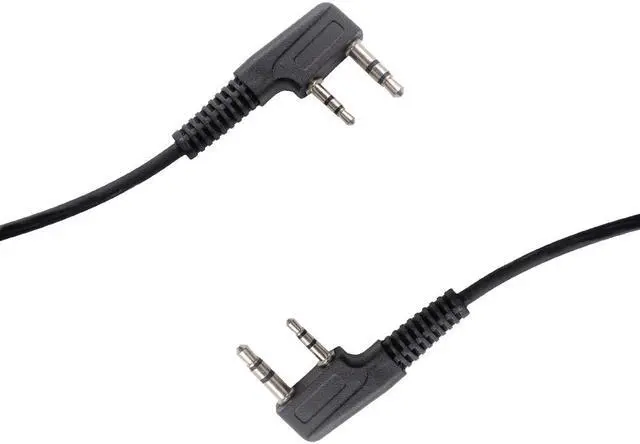 Alt view image 4 of 6 - D Shape Earpiece Headset with Mic PTT Compatible with Baofeng UV-5R BF-888S BF-F8HP BF-F9 UV-82 UV-82HP UV-82C Kenwood TK-2107 TK-3107 Walkie Talkies Two Way Radio 2 pin