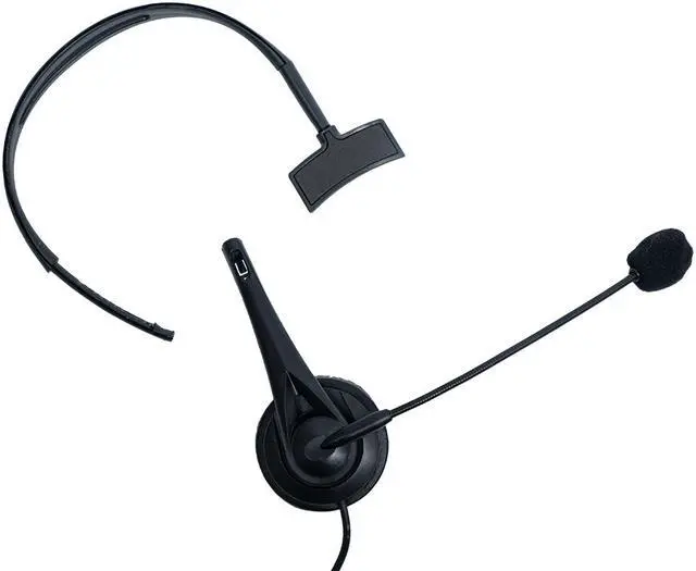 Alt view image 3 of 6 - Walkie Talkie Earpiece Noise Cancelling Headphone Overhead Headset for Kenwood HYT Puxing Wouxun Baofeng uv-5r bf888s tk3300 Lt-2288 Lt-3107 Lt-3188 Lt-3260 Lt-3268 Two Way Radios 2 pin