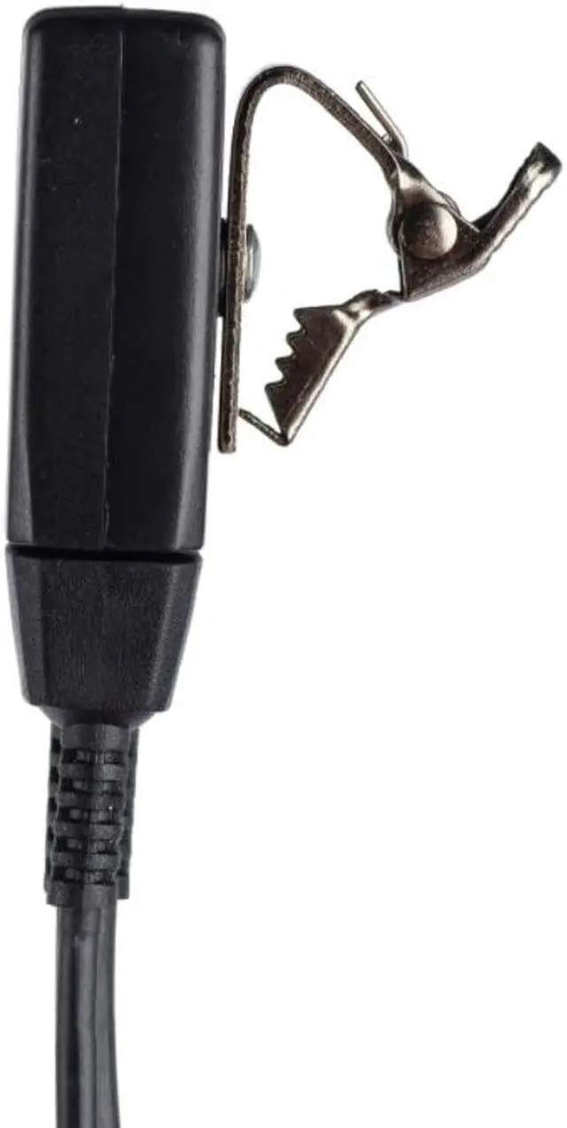 Alt view image 6 of 6 - D Shape Earpiece Headset with Mic PTT Compatible with Baofeng UV-5R BF-888S BF-F8HP BF-F9 UV-82 UV-82HP UV-82C Kenwood TK-2107 TK-3107 Walkie Talkies Two Way Radio 2 pin (10 Pack)