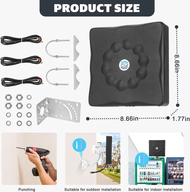 Maswell 5G/4G/LTE+GNSS Panel MIMO Combo Antenna - Newegg.com