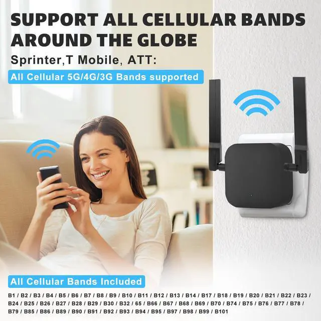 Alt view image 4 of 7 - Maswell 5G Monopole Cellluar Antenna 600~6000MHz Lora 4G LTE Antenna Helium Antenna for 5G 4G LTE 3G WiFi 6 Helium and LORA TS9