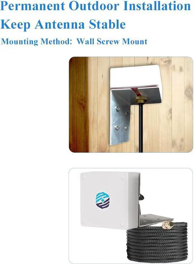 Alt view image 4 of 6 - Maswell L Bracket Antenna Mount, Stainless Steel Clamp Car Ham Radio Antenna Mount, for Vehicle-Mounted Radio Antenna