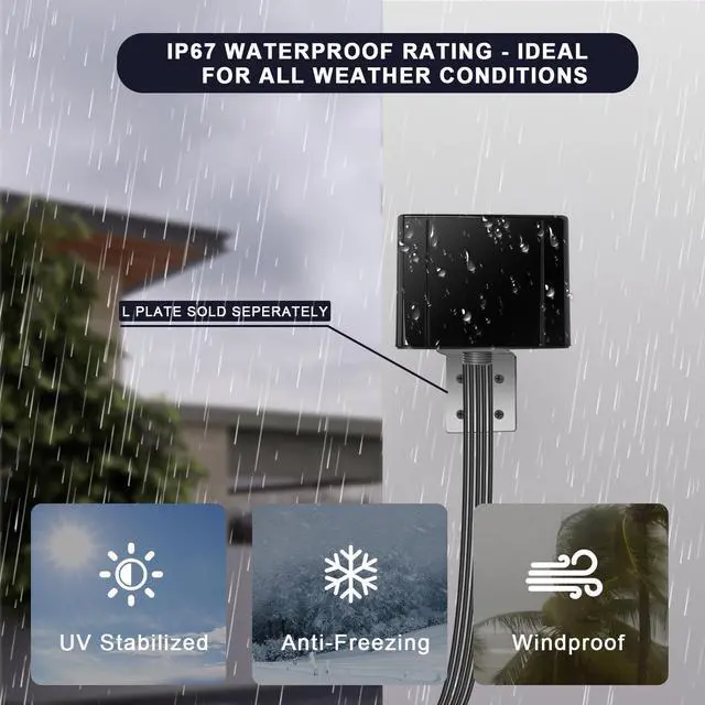 Alt view image 7 of 7 - Maswell 2X2 5G MIMO 2X2 WIFI7 and GNSS Antenna 600MHz-8.0GHz Antenna Cellular 5G 4G LTE 3G WiFi6E UWB and GSM Screw Mount and L Plate Mount Cubic Antenna SMA Male RP SMA Plug Waterproof