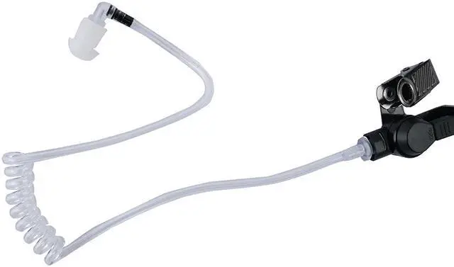 Alt view image 4 of 5 - Apx 6000 earpiece, 2 Wire Surveillance Security Acoustic Tube Eeapiece Headset for Motorola MTP850 MOTOTRBO XPR 6550 6350 XPR7550 7550e 75807380 7350 APX900 Walkie Talkie 2 Way Radio