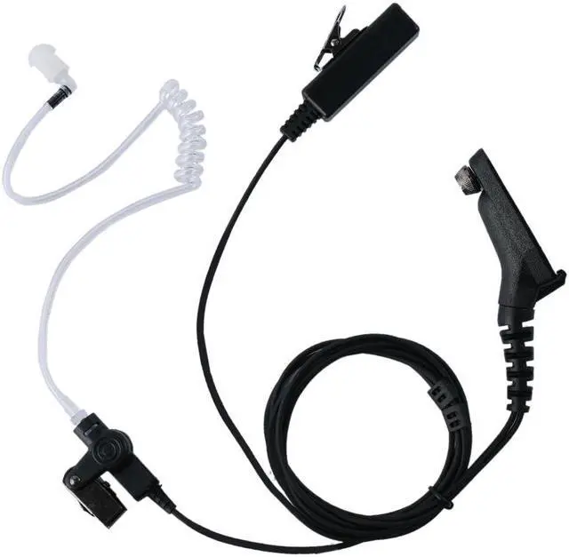 Main image of Apx 6000 earpiece, 2 Wire Surveillance Security Acoustic Tube Eeapiece Headset for Motorola MTP850 MOTOTRBO XPR 6550 6350 XPR7550 7550e 75807380 7350 APX900 Walkie Talkie 2 Way Radio