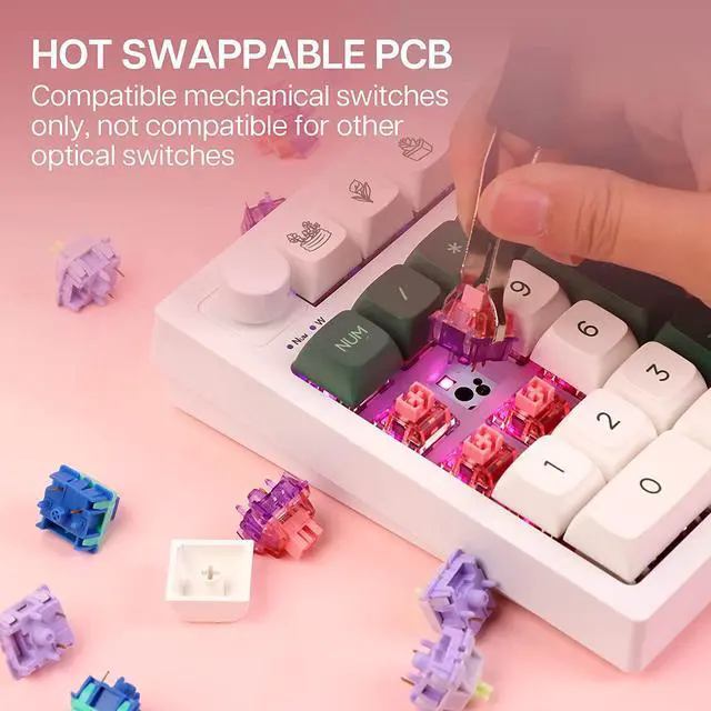 EPOMAKER FEKER JJK21 20 Keys Mechanical Numpad Kit, Gasket Mount Hot ...