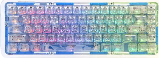 FirstBlood B67 Mojito 65% Gaming Keyboard Full Acrylic Gasket