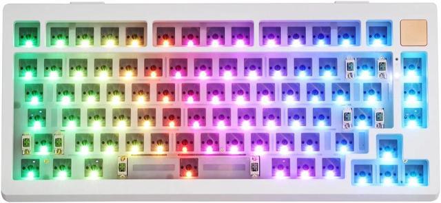 KiiBOOM Moonshadow 81, 75% Hot-swappable Aluminum VIA/QMK Barebones Gaming  Keyboard DIY Kit - Newegg.com