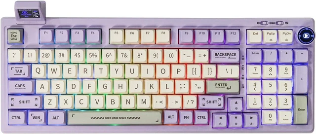 EPOMAKER RT100 97 Keys Gasket BT5.0/2.4G/USB-C Mechanical Keyboard
