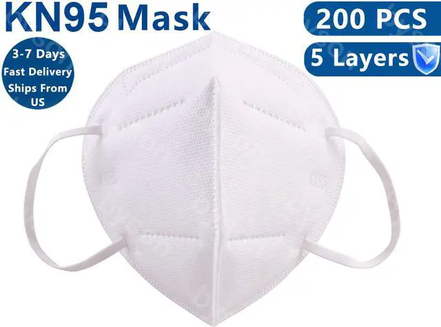 Main image of 200PCS Face Masks, Ackmioxy Protective Civil Face Masks Non-disposable Civil Face Mask Anti Dust Face Mask Personal Protective Face Masks for Adult & Kids