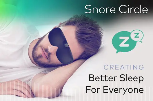 Alt view image 3 of 7 - Smart Snore Stopper Anti Snoring Eye Mask For Sleeping