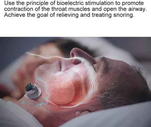 Alt view image 3 of 7 - Smart Electronic Muscle Stimulator Sleep Snore Stopper