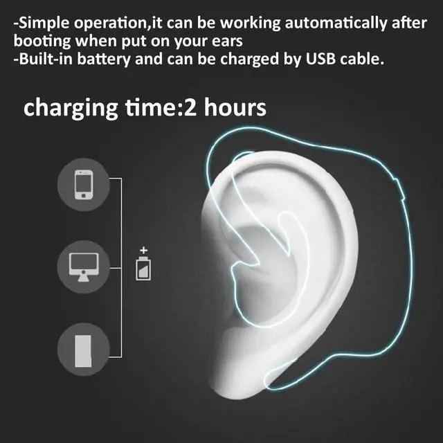 Alt view image 7 of 7 - Smart Snore Stopper Earset Wearable Anti Snoring For Sleeping