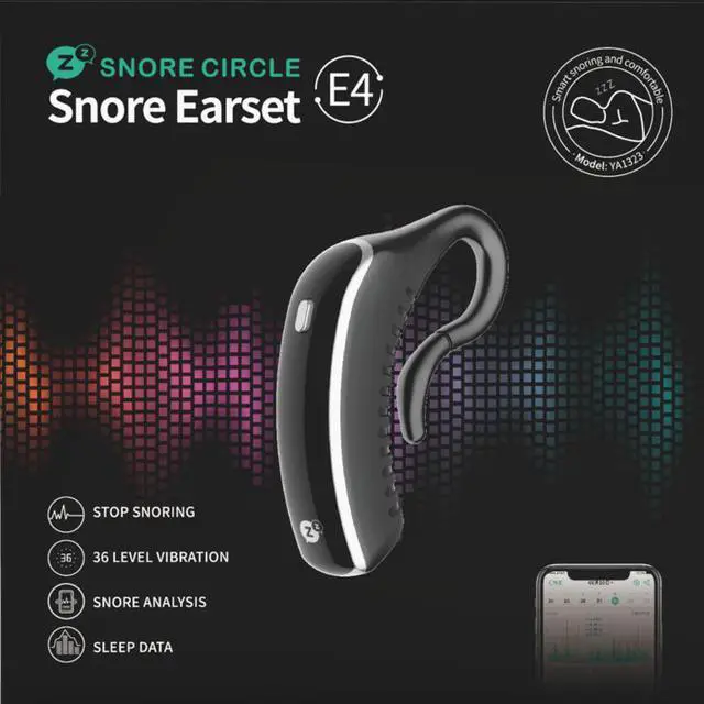 Alt view image 5 of 7 - Smart Snore Stopper Earset Wearable Anti Snoring For Sleeping